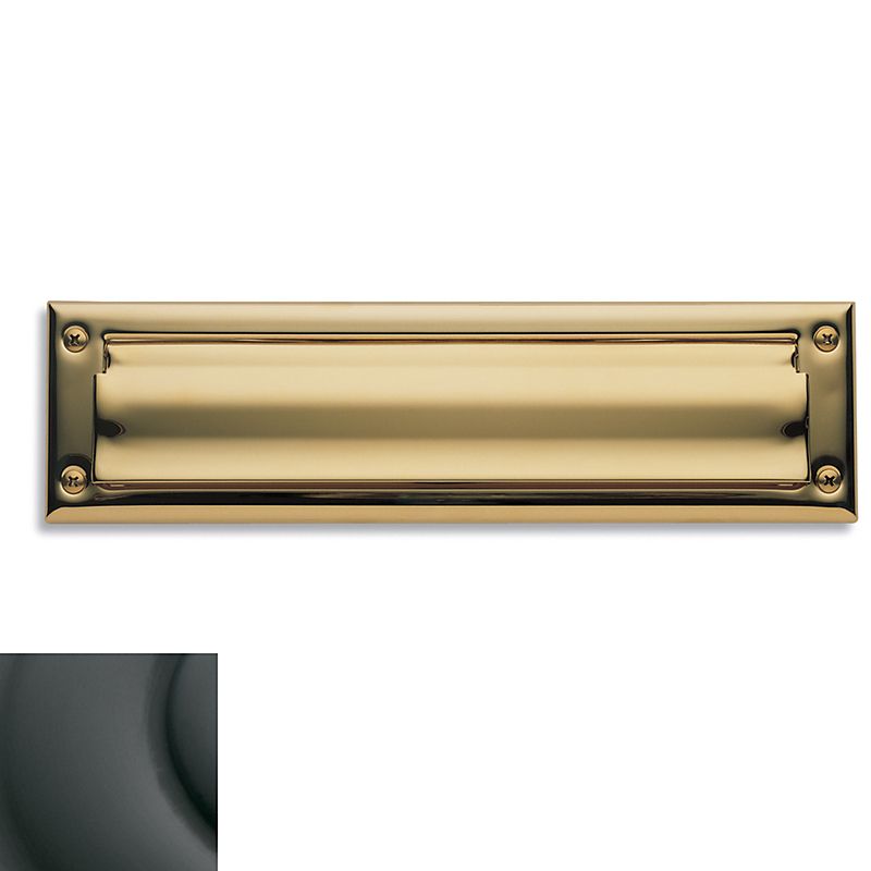 Baldwin 0014102 Letter Box Plate Oil Rubbed Bronze Finish