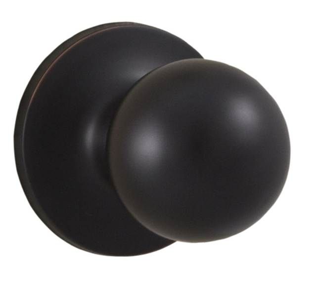 Weslock 00200G1G1FR20 Hudson Passage Lock with Adjustable Latch and Full Lip Strike Oil Rubbed Bronze Finish