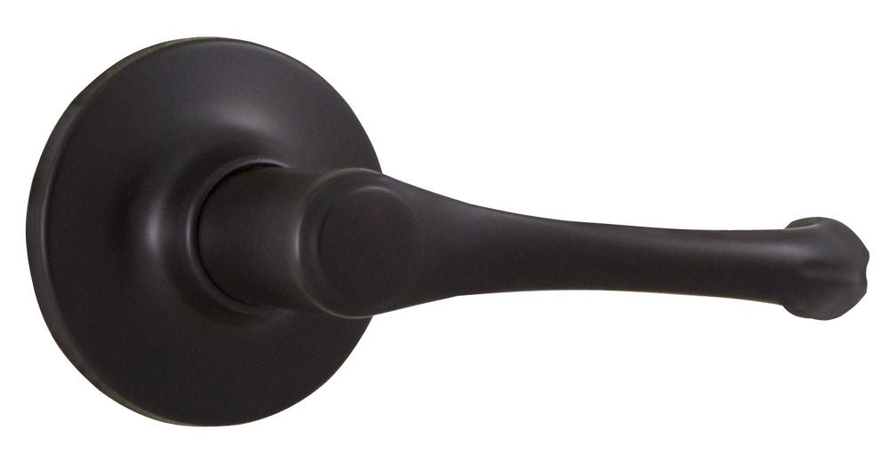 Weslock 00200V1V1FR20 Somerset Passage Lock with Adjustable Latch and Full Lip Strike Oil Rubbed Bronze Finish