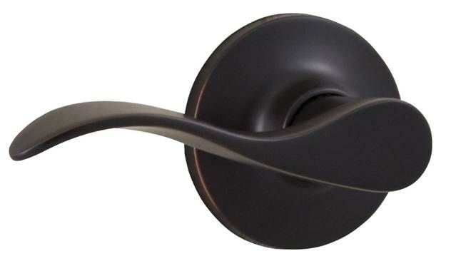 Weslock 00200X1X1FR20 New Haven Passage Lock with Adjustable Latch and Full Lip Strike Oil Rubbed Bronze Finish