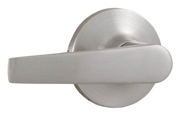 Weslock 00205WN--0020 Bristol Half Dummy Lock Satin Nickel Finish