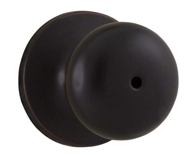Weslock 00210S1S1FR20 Salem Privacy Lock with Adjustable Latch and Full Lip Strike Oil Rubbed Bronze Finish