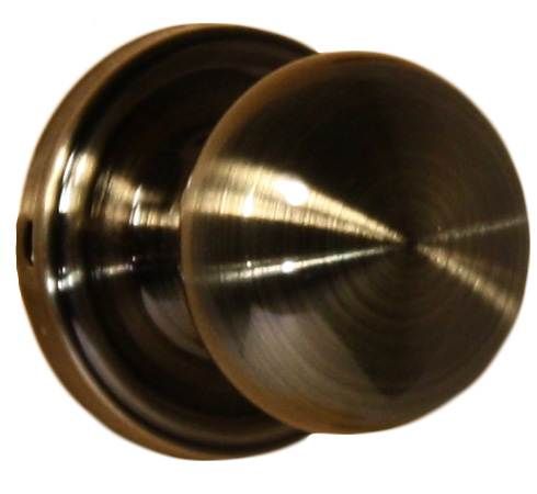 Weslock 00600IAIASL20 Impresa Passage Lock with Adjustable Latch and Full Lip Strike Antique Brass Finish