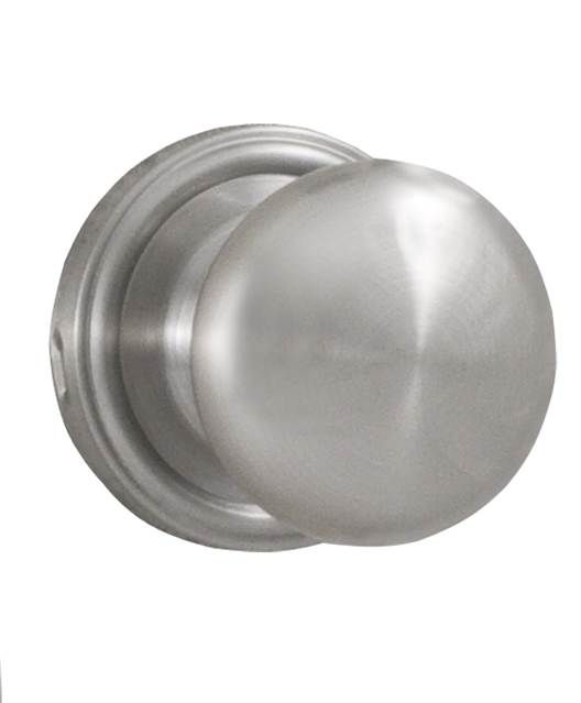 Weslock 00600ININSL20 Impresa Passage Lock with Adjustable Latch and Full Lip Strike Satin Nickel Finish