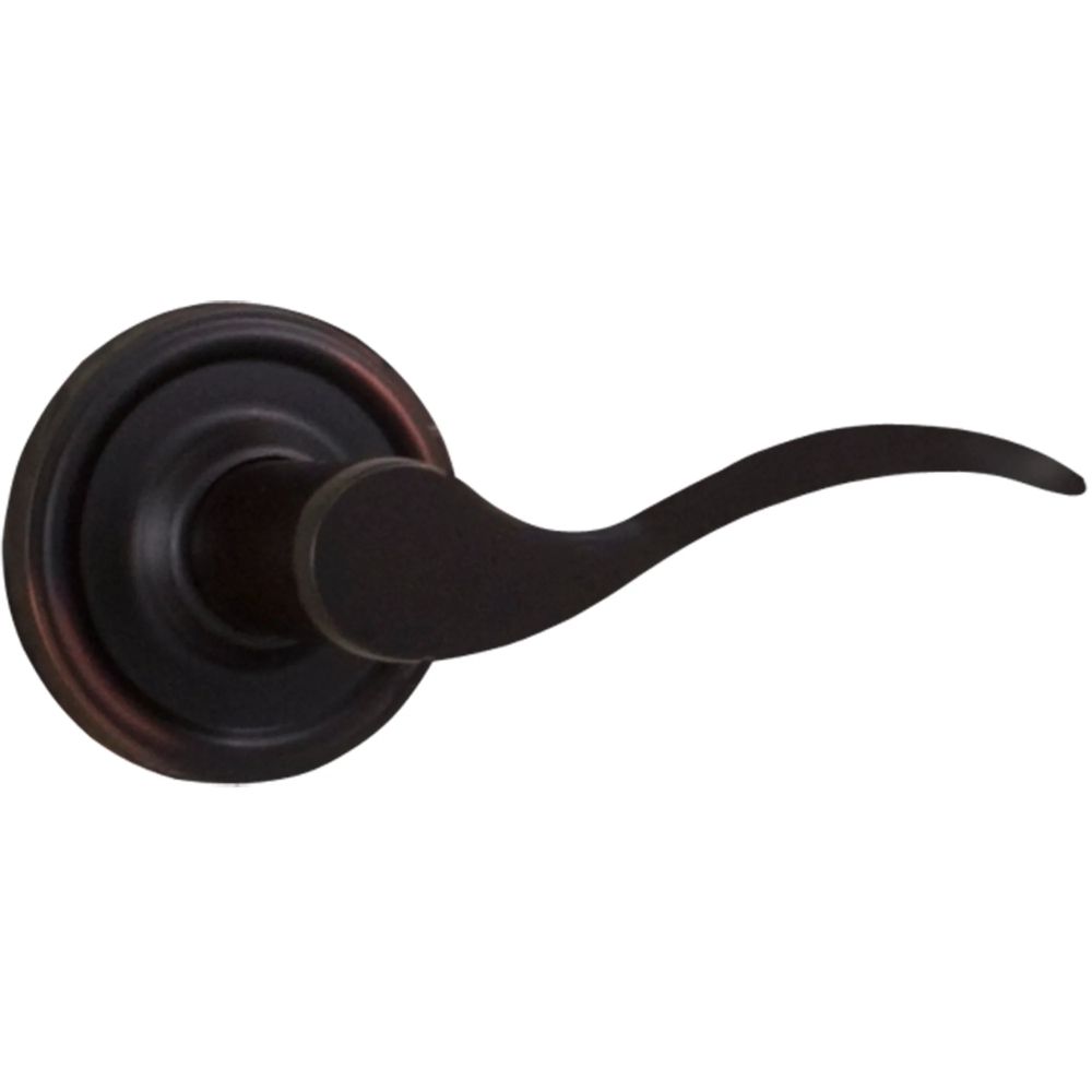Weslock 00600U1U1SL20 Bordeau Lever Passage Lock with Adjustable Latch and Full Lip Strike Oil Rubbed Bronze Finish