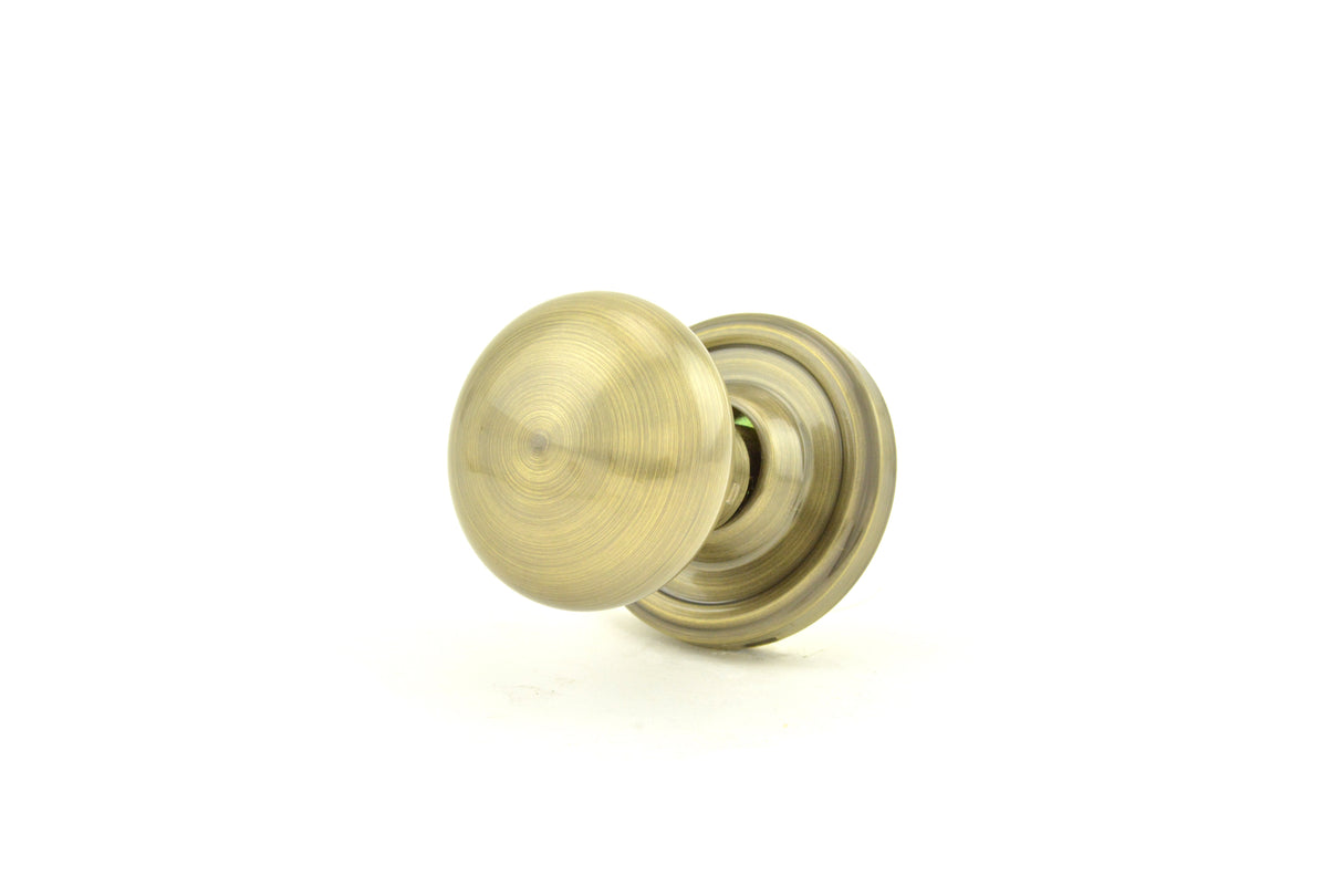 Weslock 00605IA--0020 Impresa Half Dummy Lock Antique Brass Finish