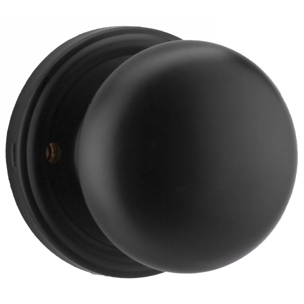 Weslock 00610I2I2SL20MB Impresa Privacy Lock with Adjustable Latch and Full Lip Strike Metal Black Finish