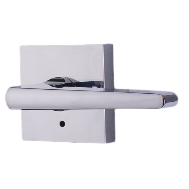 Weslock 007107676FR20 Philtower Privacy Lock with Adjustable Latch and Full Lip Strike Bright Chrome Finish