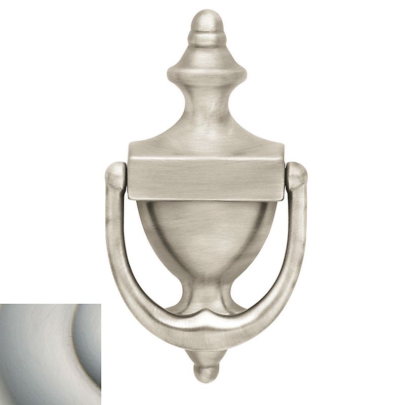 Baldwin 0102056 Door Knocker Lifetime Satin Nickel Finish