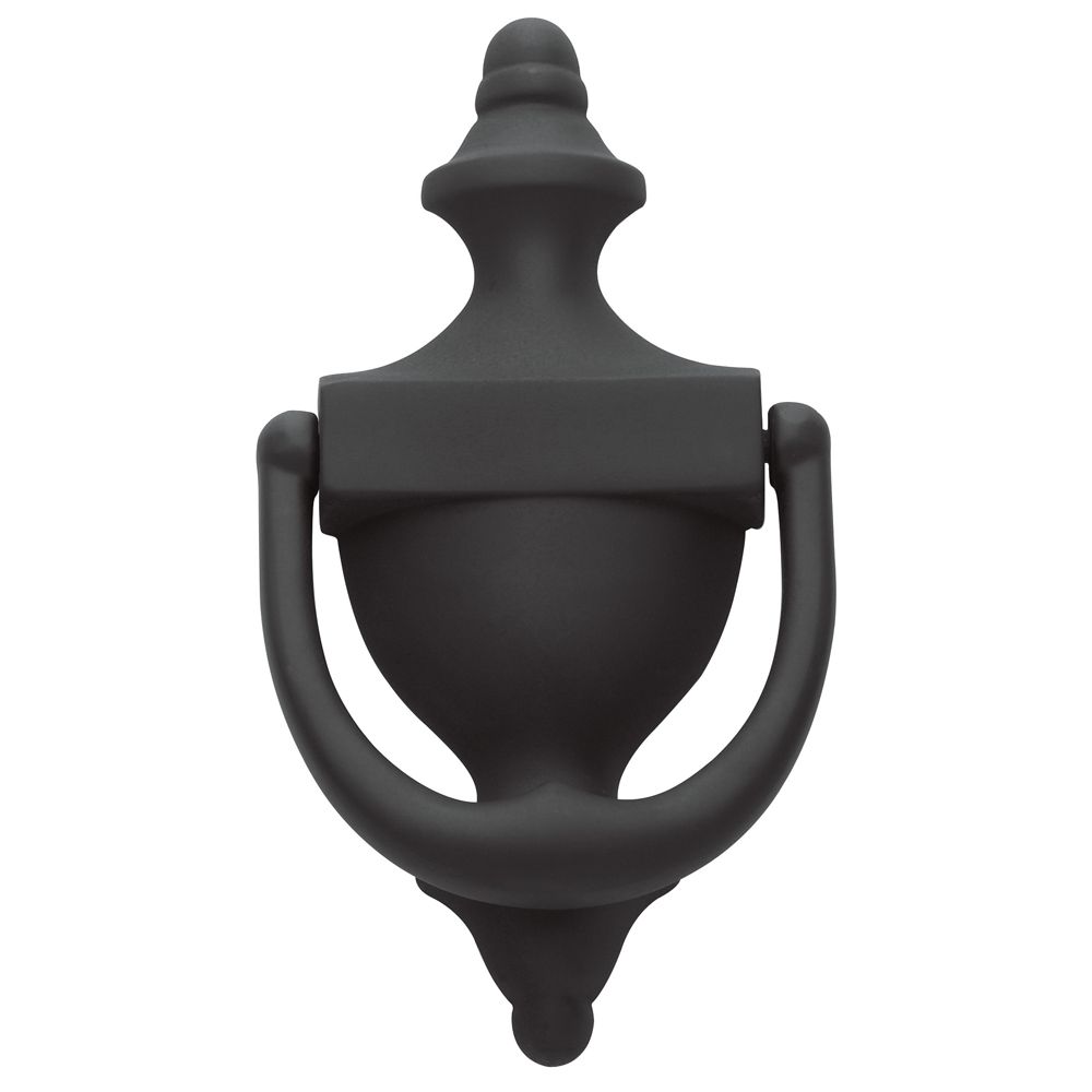 Baldwin 0102190 Door Knocker Satin Black Finish