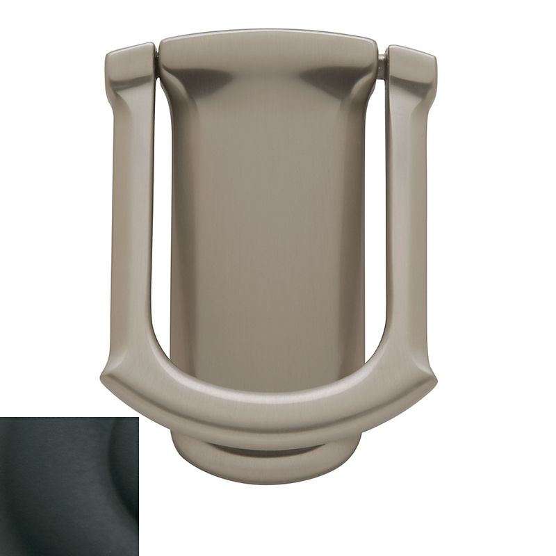 Baldwin 0105190 Tahoe Door Knocker Satin Black Finish
