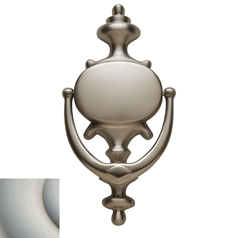 Baldwin 0116056 Imperial Door Knocker Lifetime Satin Nickel Finish