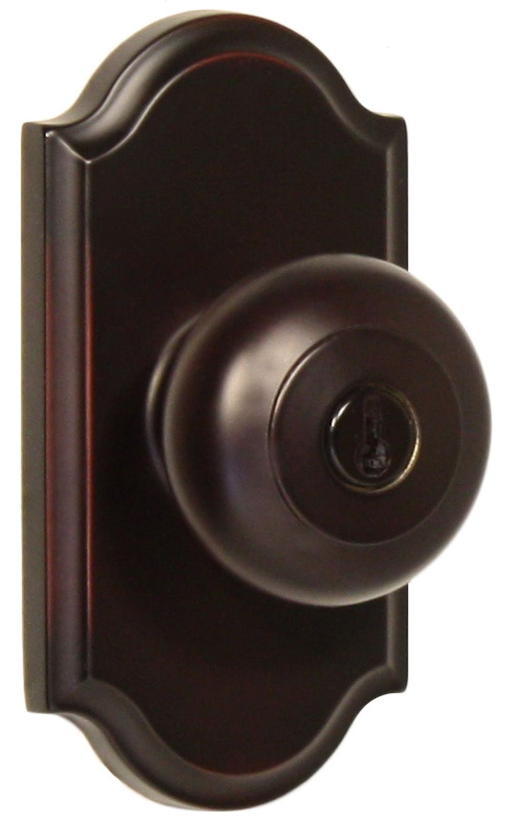 Weslock 01740I1I1SL23 Impresa Premiere Entry Lock with Adjustable Latch and Full Lip Strike Oil Rubbed Bronze Finish