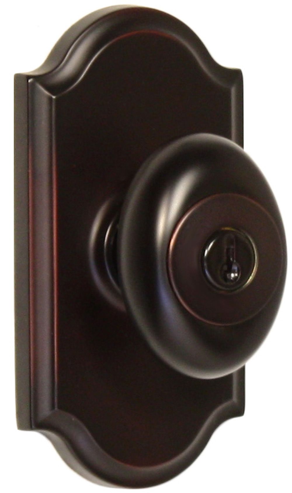 Weslock 01740J1J1SL23 Julienne Premiere Entry Lock with Adjustable Latch and Full Lip Strike Oil Rubbed Bronze Finish