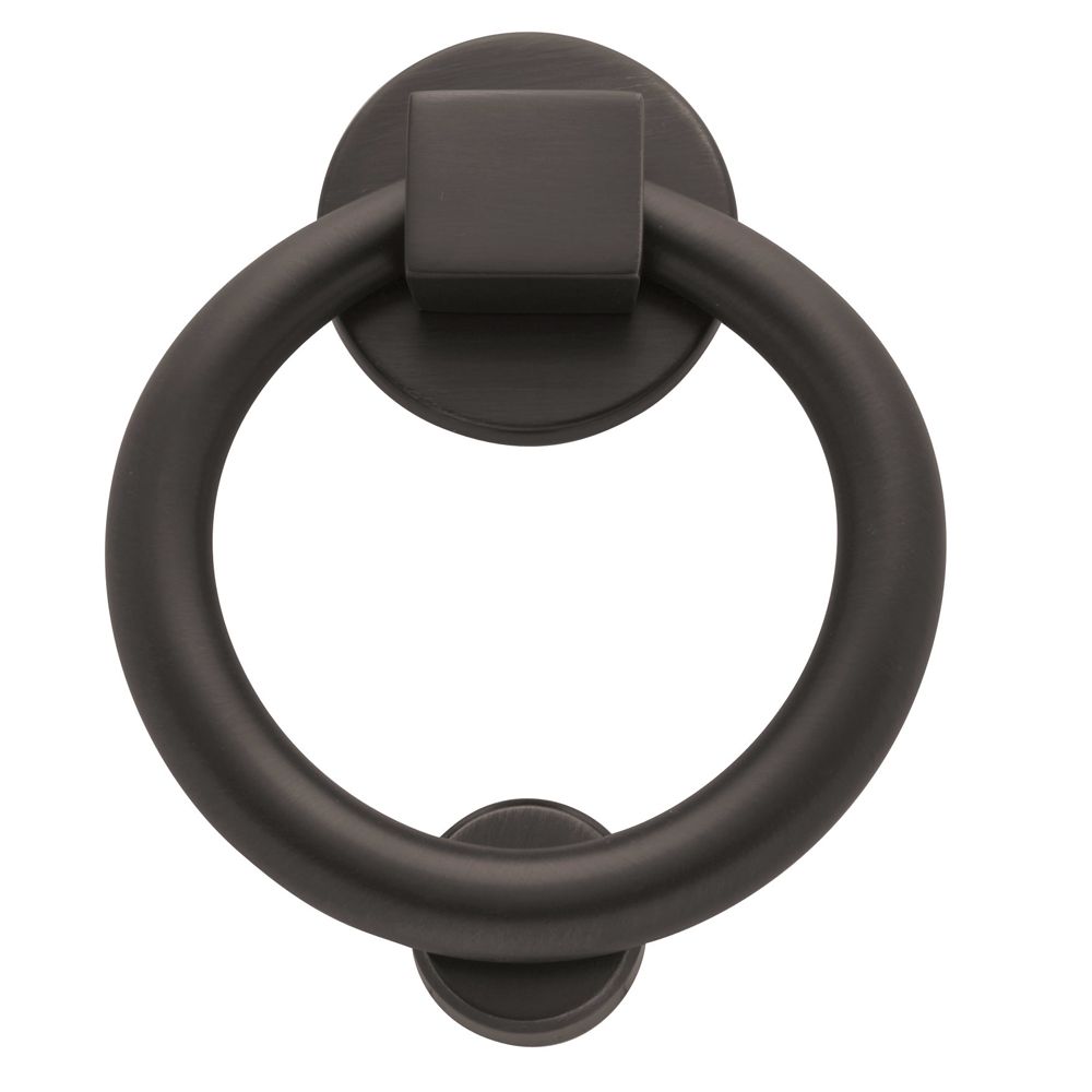 Baldwin 0195102 Ring Door Knocker Oil Rubbed Bronze Finish