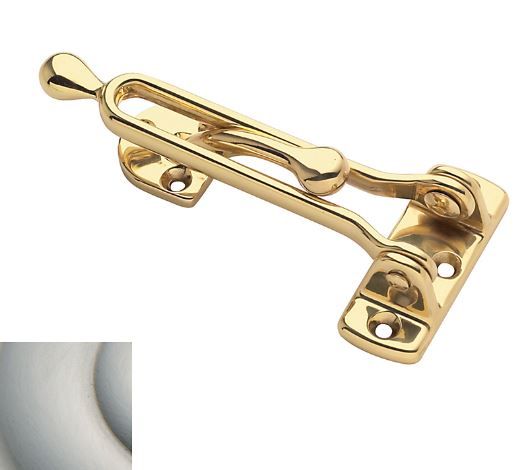 Baldwin 0250150 Door Guard Satin Nickel Finish - Baldwin Quickship Item *
