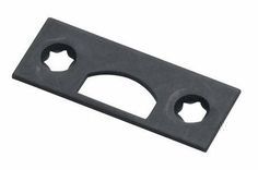 Baldwin 0310031MORT Mortise Strike Unlacquered Brass Finish