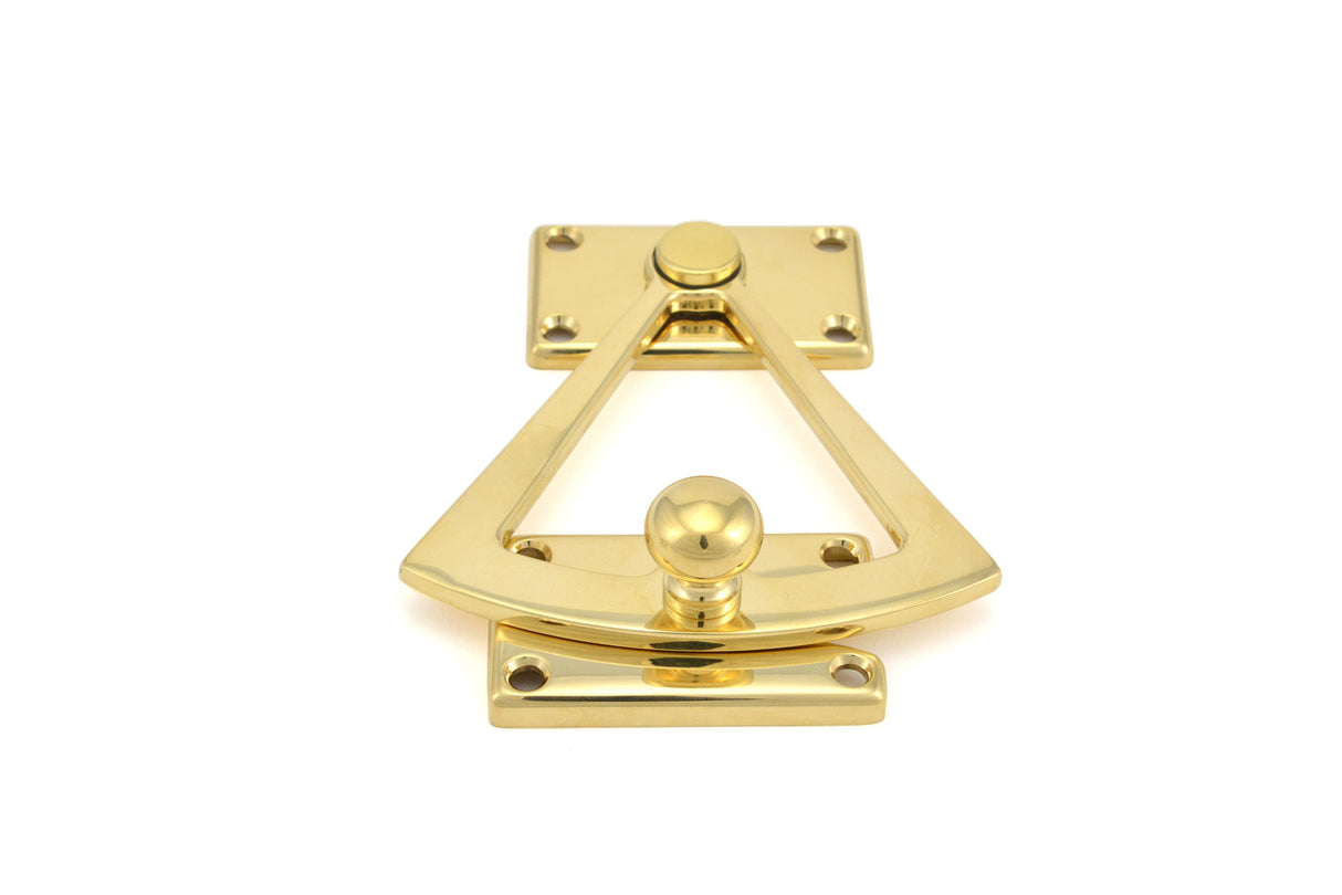 Baldwin 0340031 Dutch Door Quadrant Unlacquered Brass Finish