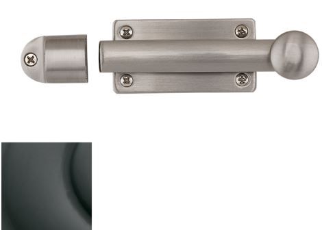 Baldwin 0345102 Dutch Door Bolt Oil Rubbed Bronze Finish - Baldwin Quickship Item *