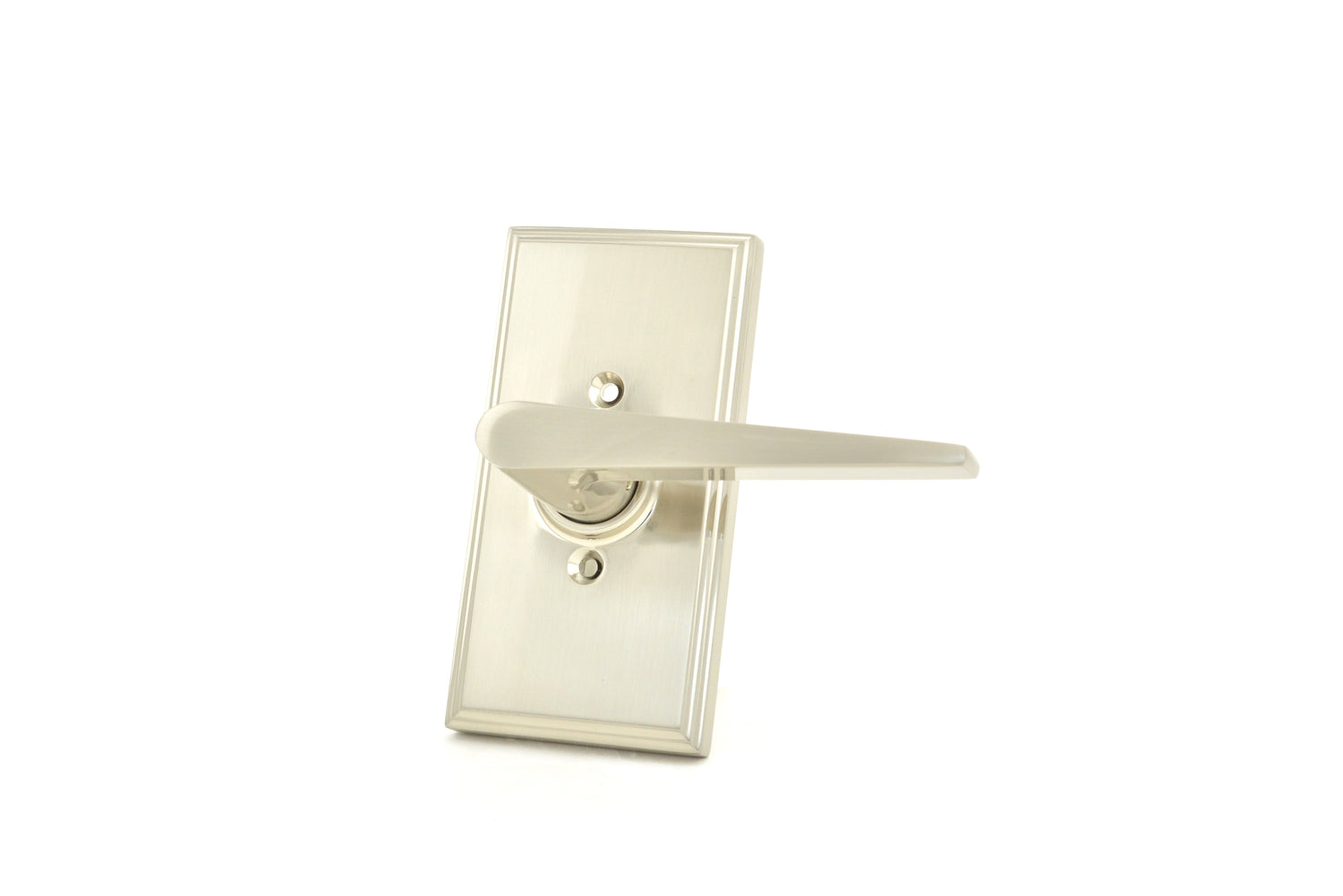 Weslock 037052N--0020 Urbana Woodward Half Dummy Lock Satin Nickel Finish