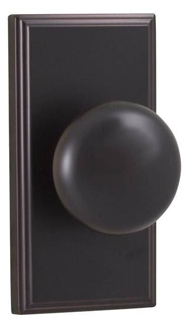 Weslock 03710I1I1SL20 Impresa Woodward Privacy Lock with Adjustable Latch and Full Lip Strike Oil Rubbed Bronze Finish