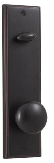 Weslock 06205--I10020 Impresa Woodward Interior Dummy Handleset Trim Oil Rubbed Bronze Finish