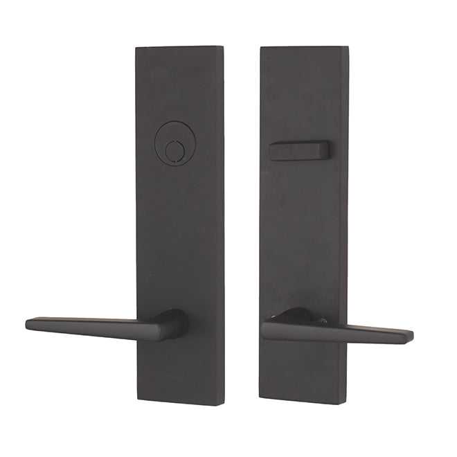 Weslock 0662572720020 Philtower Lever Addy Escutcheon Dummy Handle Matte Black Finish