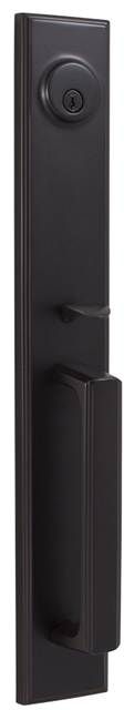 Weslock 06691-1--002D Woodward II Exterior Active Handleset Oil Rubbed Bronze Finish