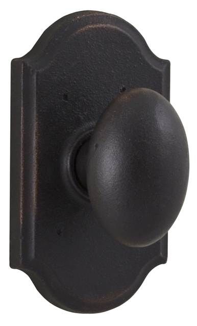 Weslock 07100M1M1SL20 Durham Premiere Passage Lock with Adjustable Latch and Full Lip Strike Oil Rubbed Bronze Finish