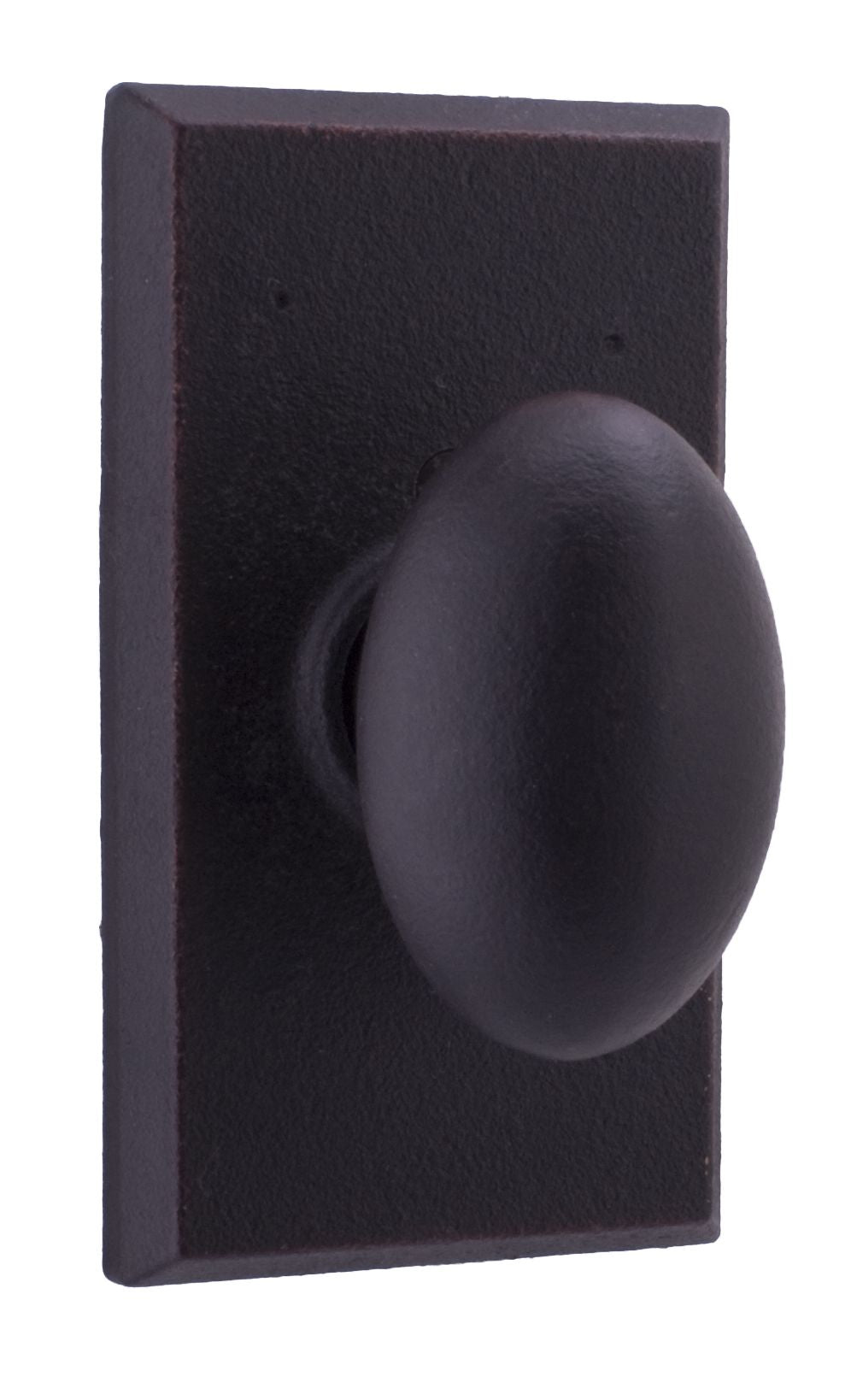Weslock 07305M1--0020 Durham Square Half Dummy Lock Oil Rubbed Bronze Finish