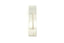 Trimco 10173B630 4" x 16" Square Corner Pull Plate with 8" 1194 Pull Satin Stainless Steel Finish