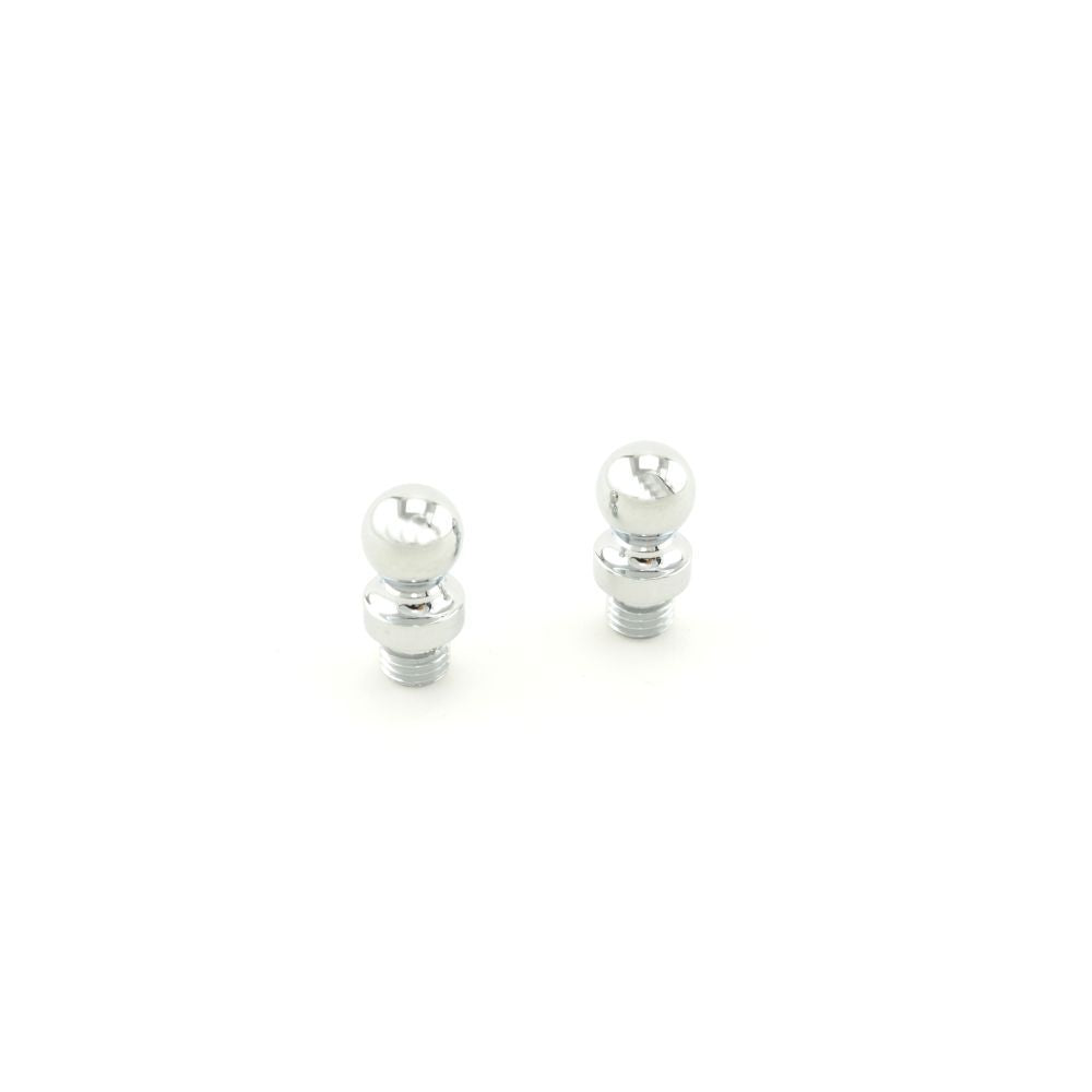 Baldwin 1080260I Ball Tip for Radius Corner Hinge (2/SET) Bright Chrome Finish