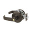 Sargent 10XG05LL10BE Entry Office (F109) Cylindrical Lever Lock Grade 1 with L Lever and L Rose with LA Keyway KD and ASA Strike Dark Bronze Finish