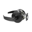 Sargent 10XU65LPBSP Privacy (F76A) Cylindrical Lever Lock Grade 1 with P Lever and L Rose with ASA Strike Black Suede Powder Coat Finish