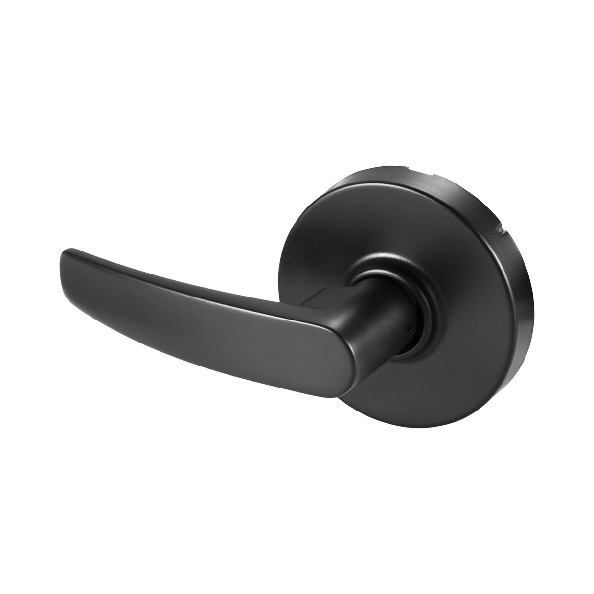 Sargent 10XU93LBBSP Single Dummy Lever Pull Grade 1 with B Lever and L Rose Black Suede Powder Coat Finish