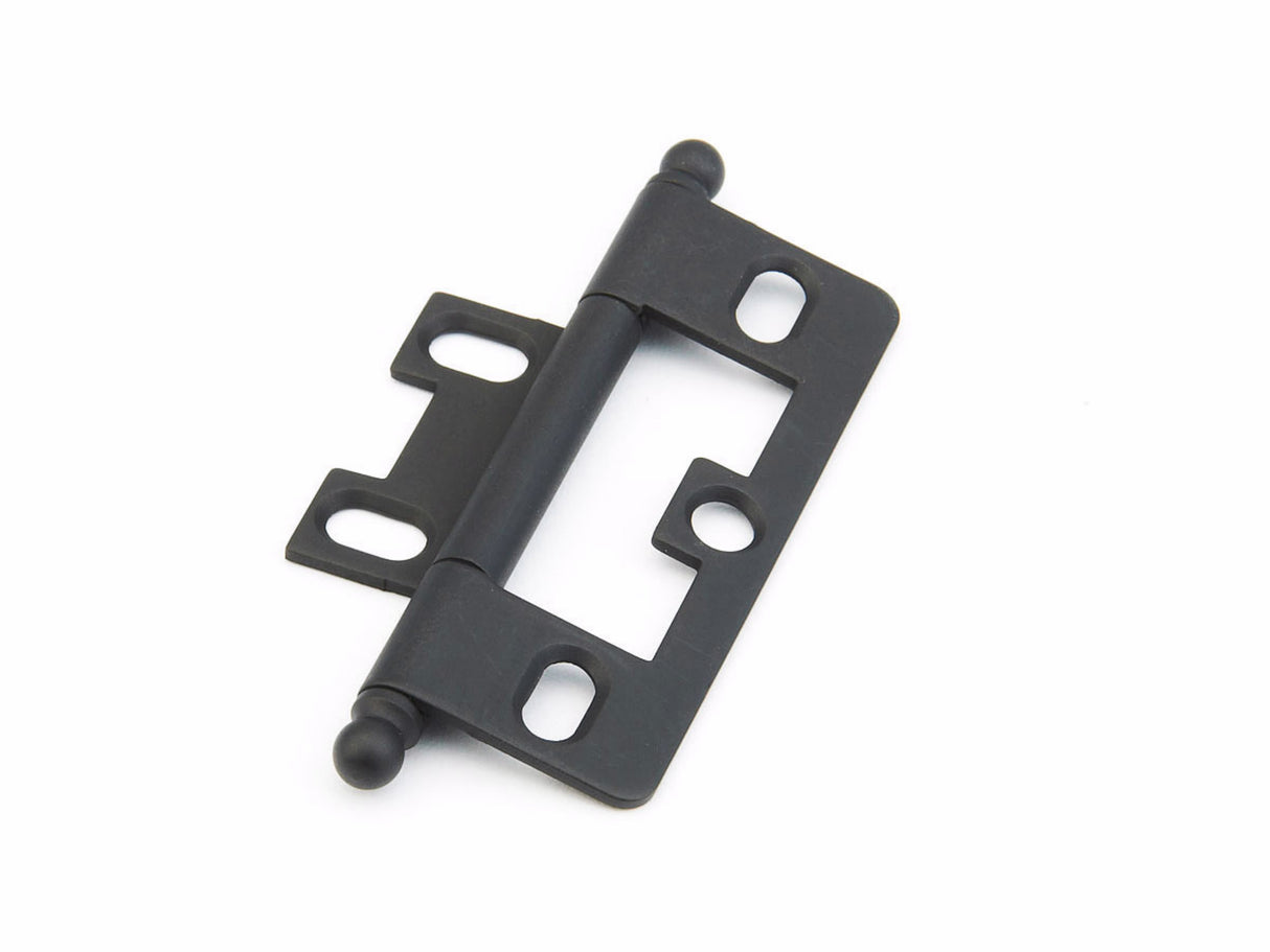 Schaub 1100B-DBZ Ball Tip Non-Mortise Cabinet Hinge Distressed Bronze Finish