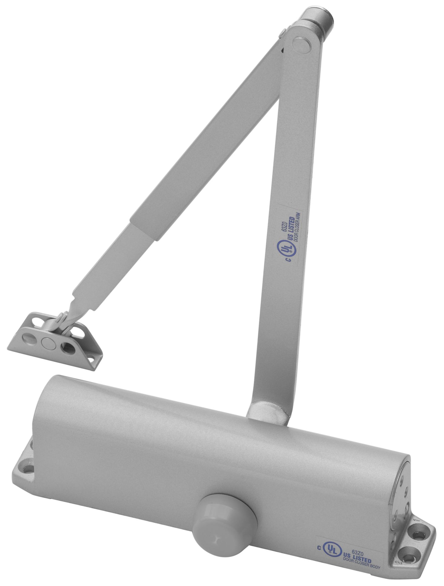 ASSA Abloy Accentra 1101BF689 Multi Size Non Hold Open Door Closer 689 Aluminum Finish