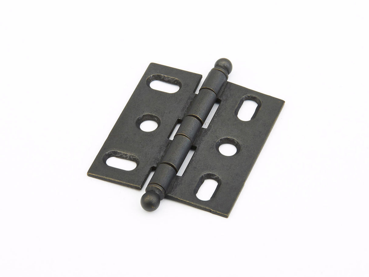 Schaub 1111B-DBZ Ball Tip Mortise Cabinet Hinge Distressed Bronze Finish