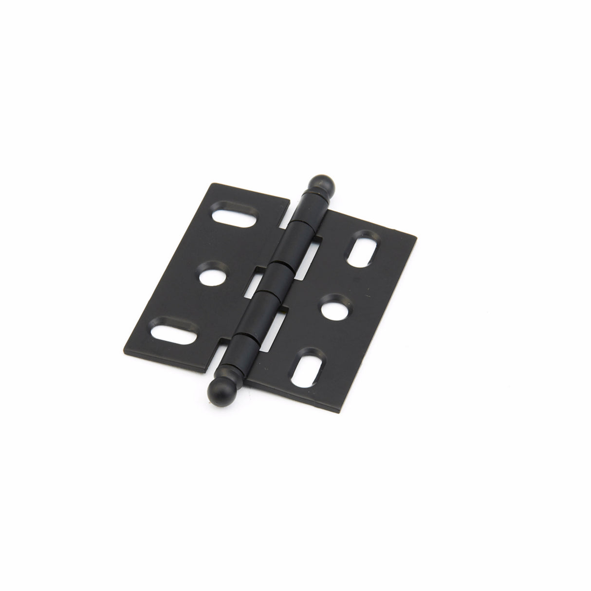 Schaub 1111B-FB Ball Tip Mortise Cabinet Hinge Flat Black Finish