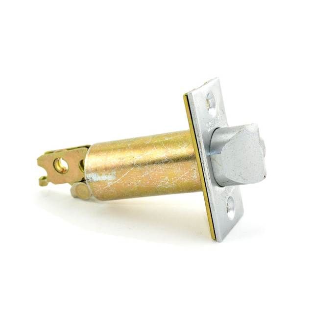 Schlage Commercial 12103626 B250 Series Square Corner Dead Latch with 2-3/4" Backset Satin Chrome Finish