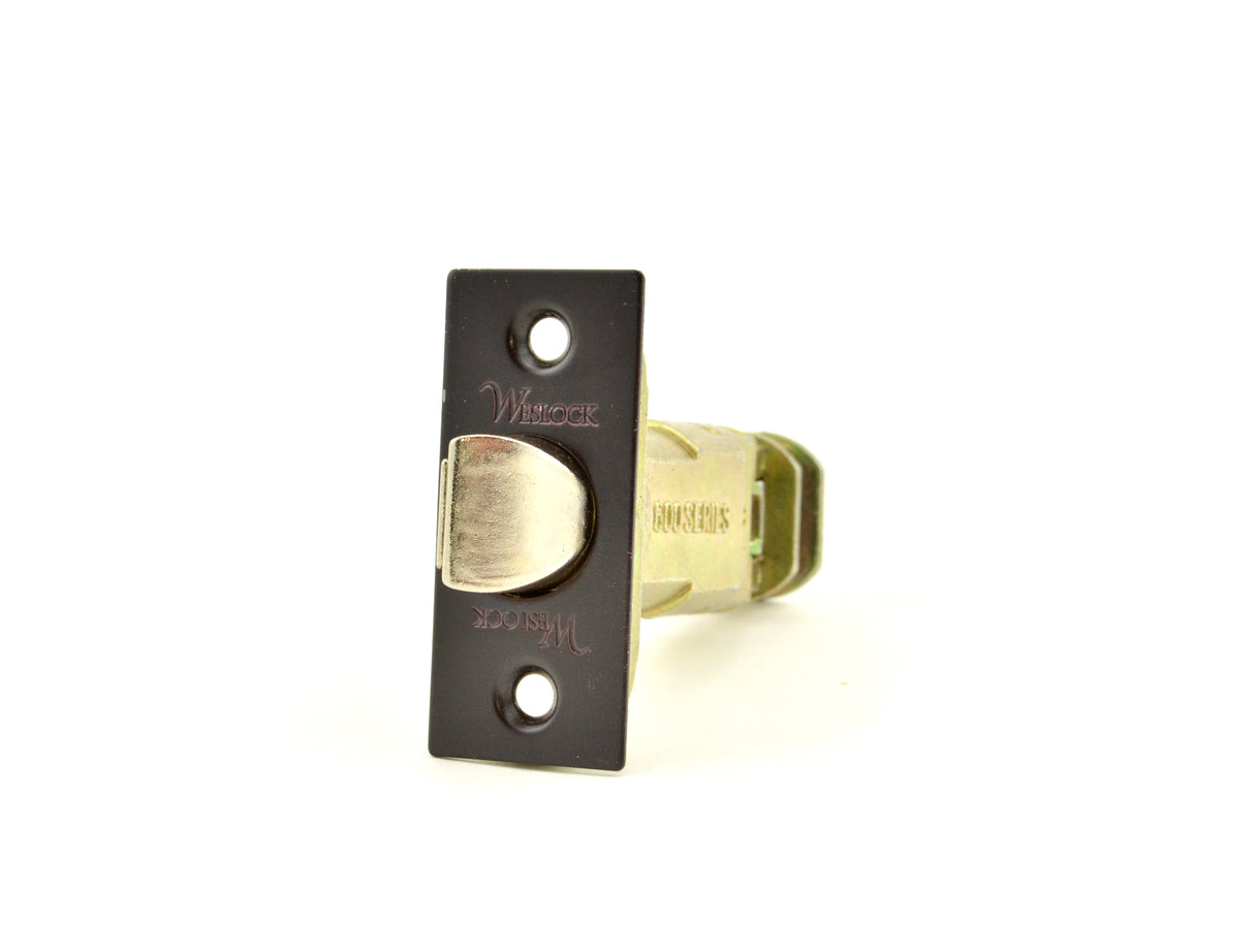 Weslock 12721X1-SL Dual Option Adjustable Dead Latch Oil Rubbed Bronze Finish