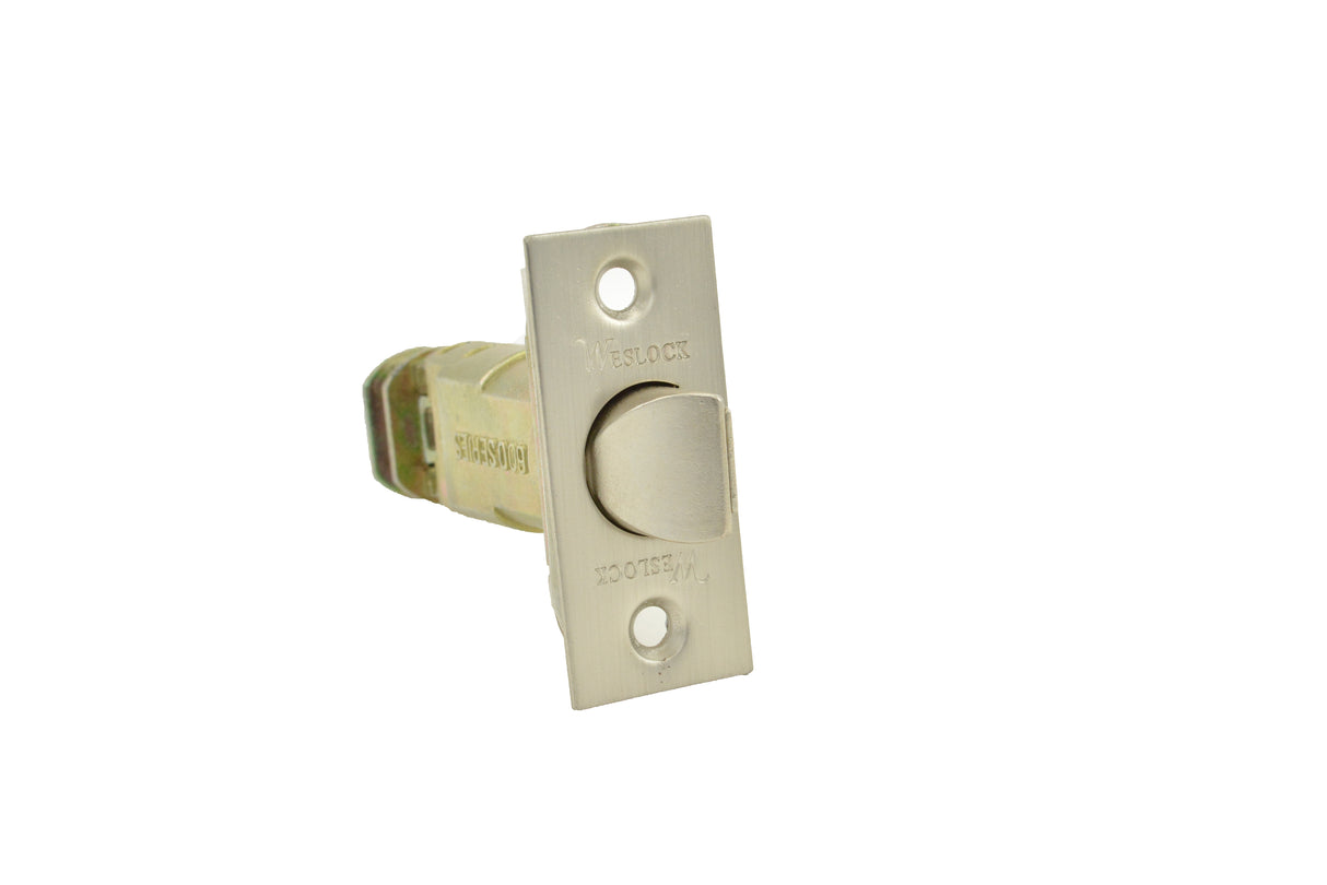 Weslock 12721XD-SL Dual Option Adjustable Dead Latch Satin Chrome Finish