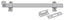 Deltana 12SSB32D 12" Heavy Duty Security Bolt; Satin Stainless Steel Finish