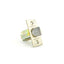 Schlage Commercial 14047619 D Series Square Corner Dead Latch with 2-3/8" Backset and 1-1/8" Face Satin Nickel Finish