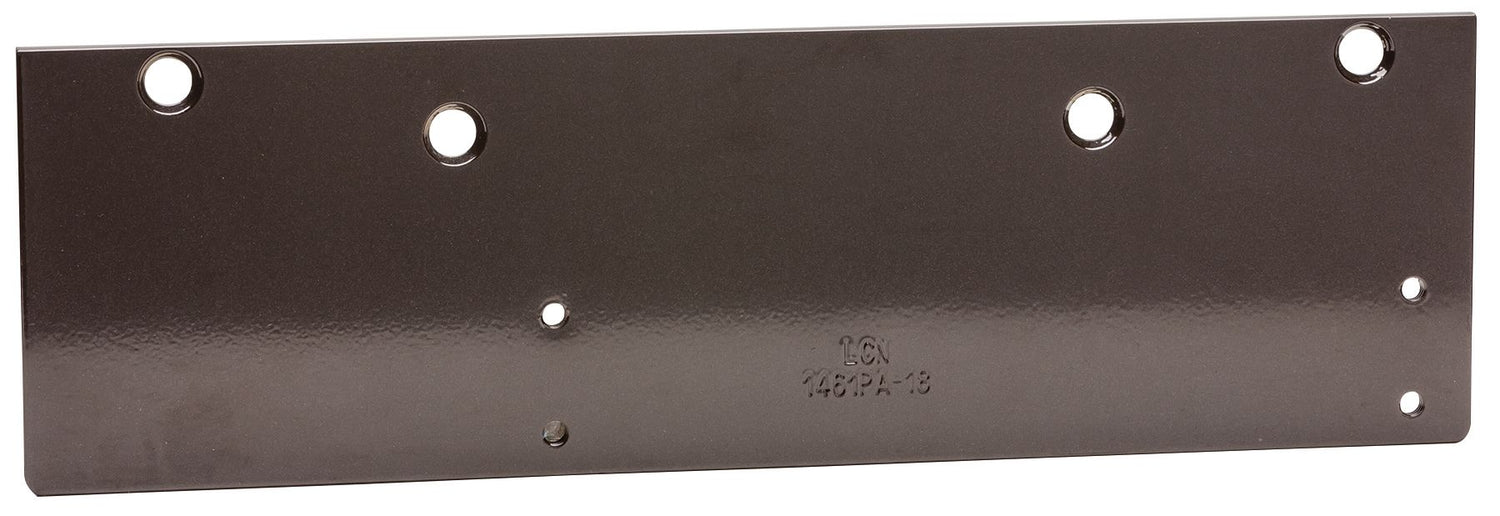 LCN 146018DKBRZ Drop Plate 695 Dark Bronze Finish