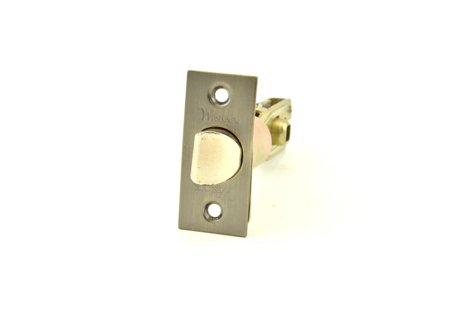 Weslock 14652XA-SL Dual Options 2-3/8" Spring Latch for Interconnected Antique Brass Finish