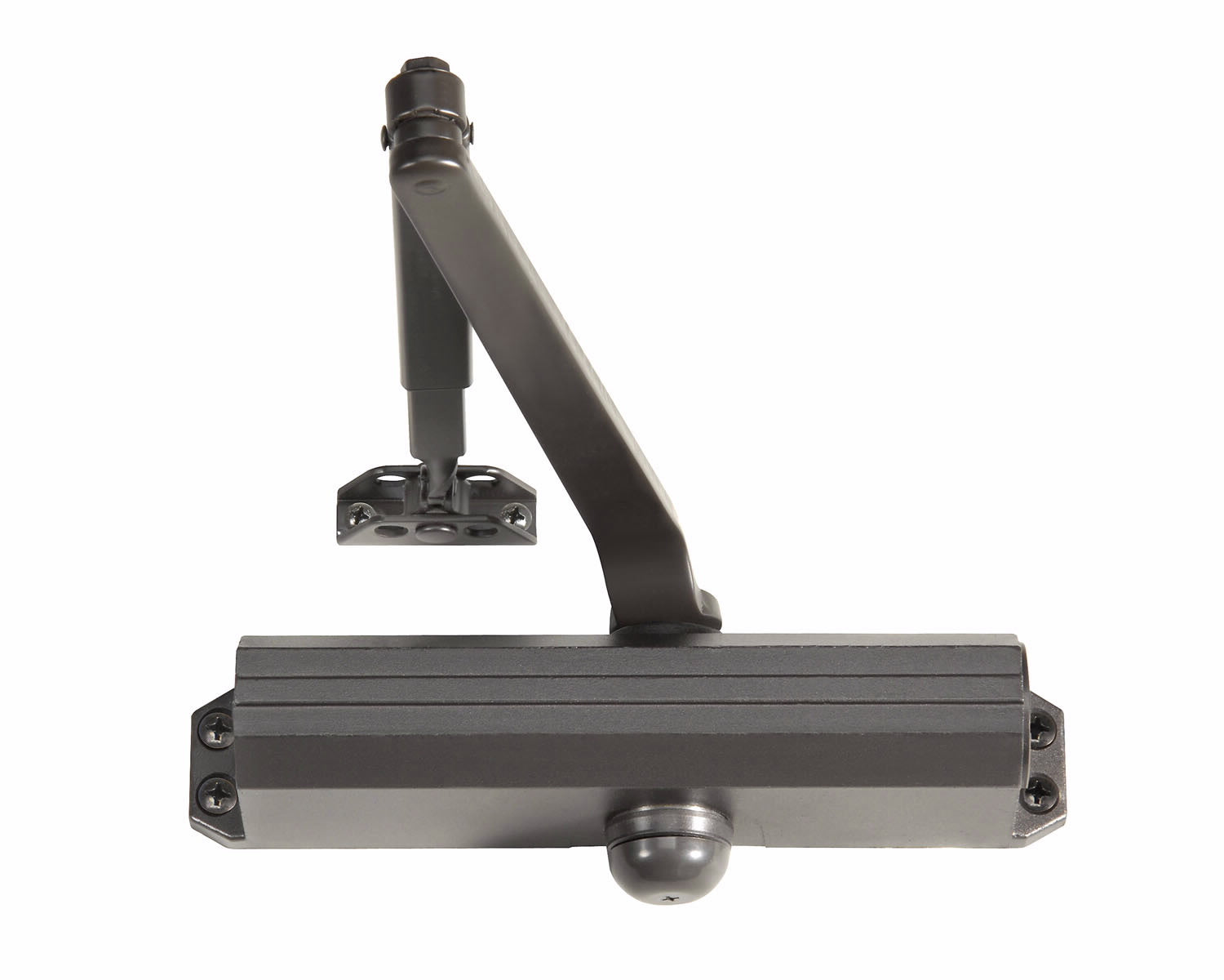 Norton 1601690 Adjustable Medium Duty Surface Mounted Door Closer with Sex Nuts Dark Bronze Finish