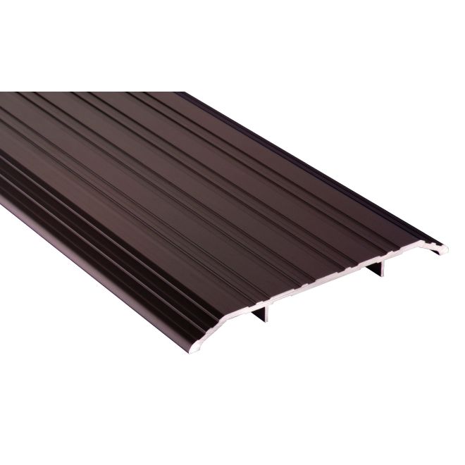 Pemko 172D72 72" (6') x 6" x 1/2" Saddle Threshold Dark Bronze Anodized Aluminum Finish