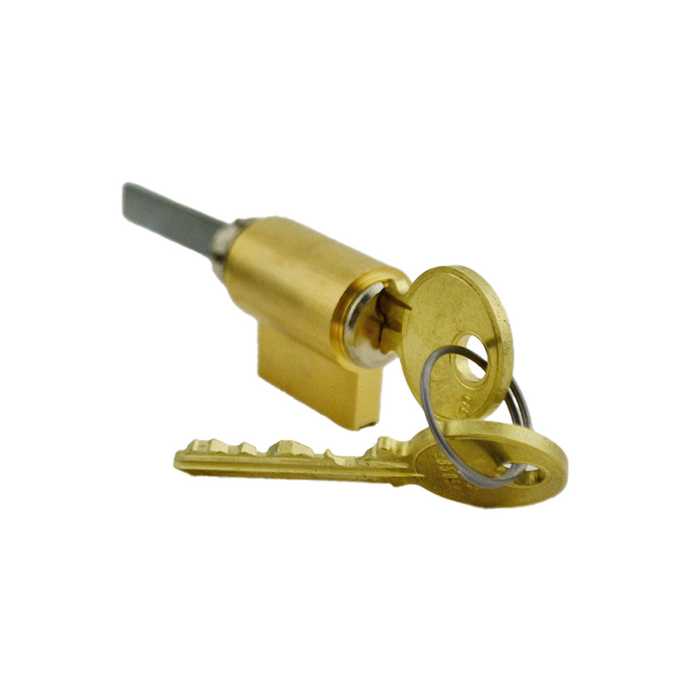 ASSA Abloy Accentra 1802GE626 6 Pin Single Section GE Keyway Cylinder for Key in Levers (AU5400LN) US26D (626) Satin Chrome Finish