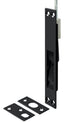 Deltana 18EFB19 18" Extension Flush Bolt; Solid Brass; Black Finish
